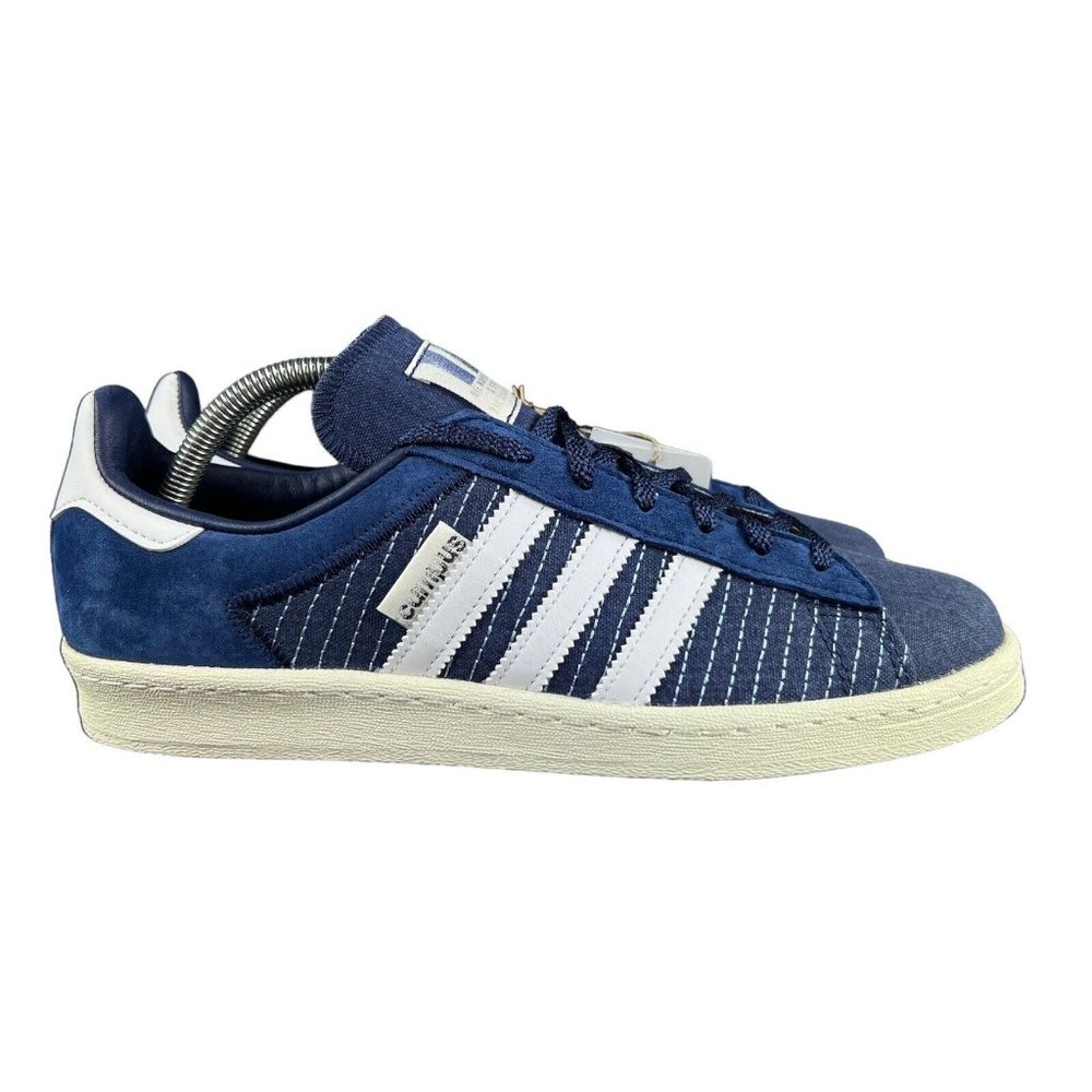 Adidas Campus 80 Sashiko Dark Blue White Shoes GY4588 Men's Sizes 7.5 - 9.5